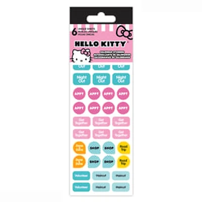 Calendar Stickers 6-Sheets
