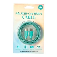 4ft Bling USB-C to Charging Cable