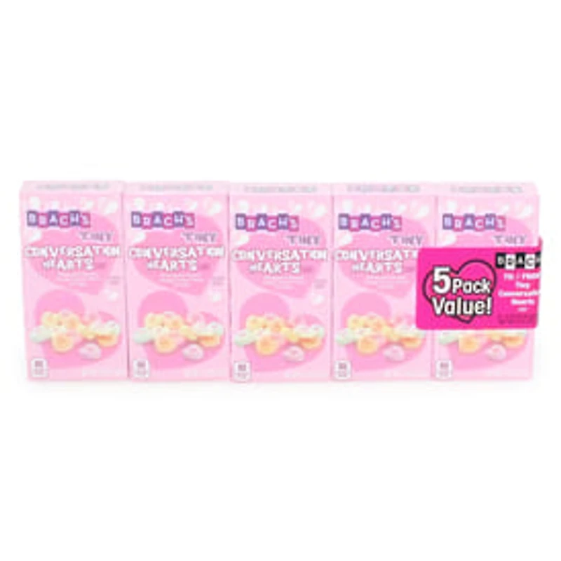 Brach's® Tiny Conversation Hearts Valentine 5-Pack 3.75oz