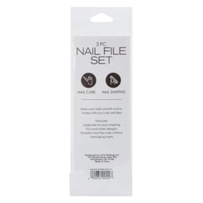 Nail File 3-Pack Set