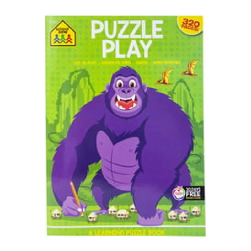 School Zone® Puzzle Play: A Learning Puzzle Book