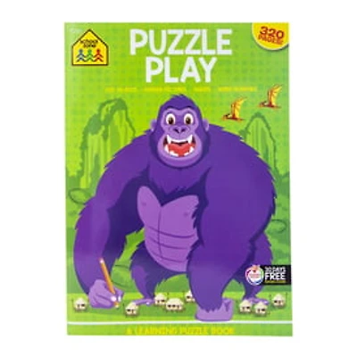 School Zone® Puzzle Play: A Learning Puzzle Book