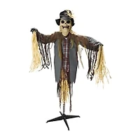 Halloween Animatronic Scarecrow 5.8ft.