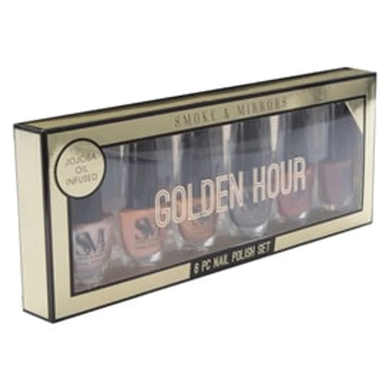 Smoke & Mirrors Golden Hour Nail Polish 6-Piece Set