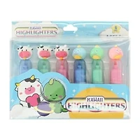 Kawaii Highlighters 6-Pack