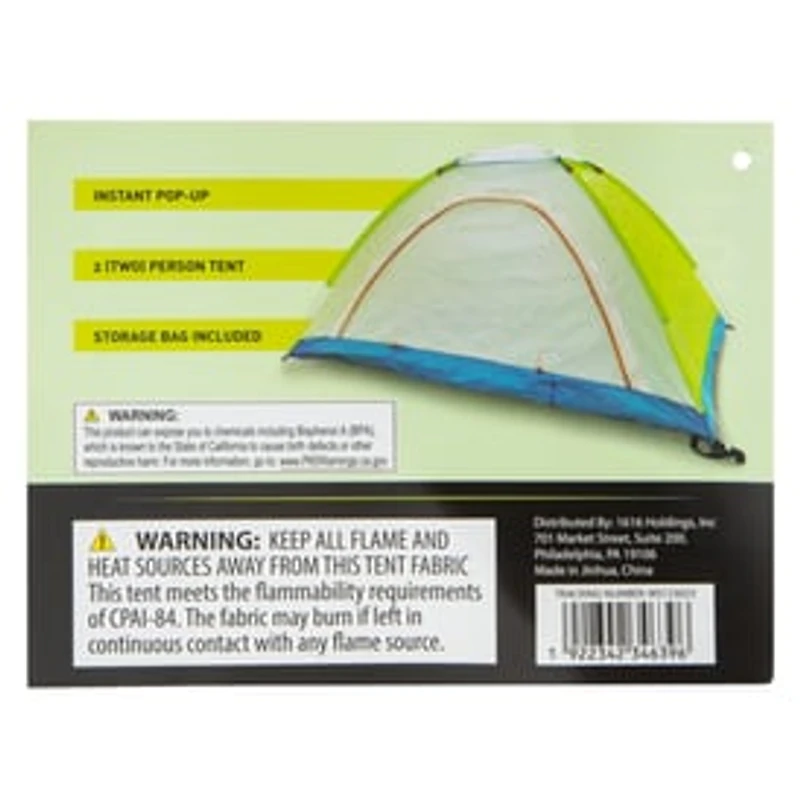 2 Person Pop-Up Tent