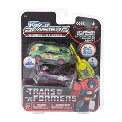 The Transformers Key Blasters Toy Race Car Set 2-Pack