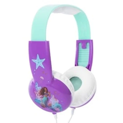 Disney The Little Mermaid Theatrical Release Kid-Safe Headphones With Mic