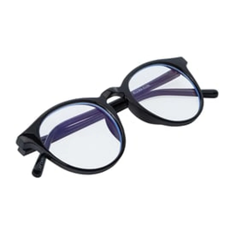 Girls Round Blue light Glasses