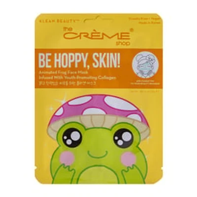 Klean Beauty™ The Crème Shop® Be Hoppy, Skini Animated Frog Face Mask
