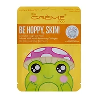 Klean Beauty™ The Crème Shop® Be Hoppy, Skini Animated Frog Face Mask