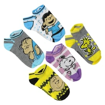 Peanuts© Ladies Ankle Socks 5-Pack