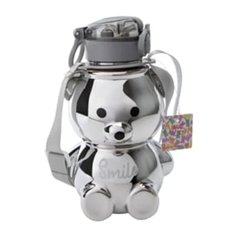 Silver Bear Smile Hydration Bottle 33oz