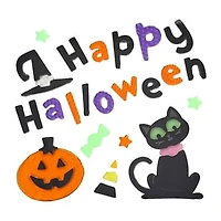 Happy Halloween Gel Clings