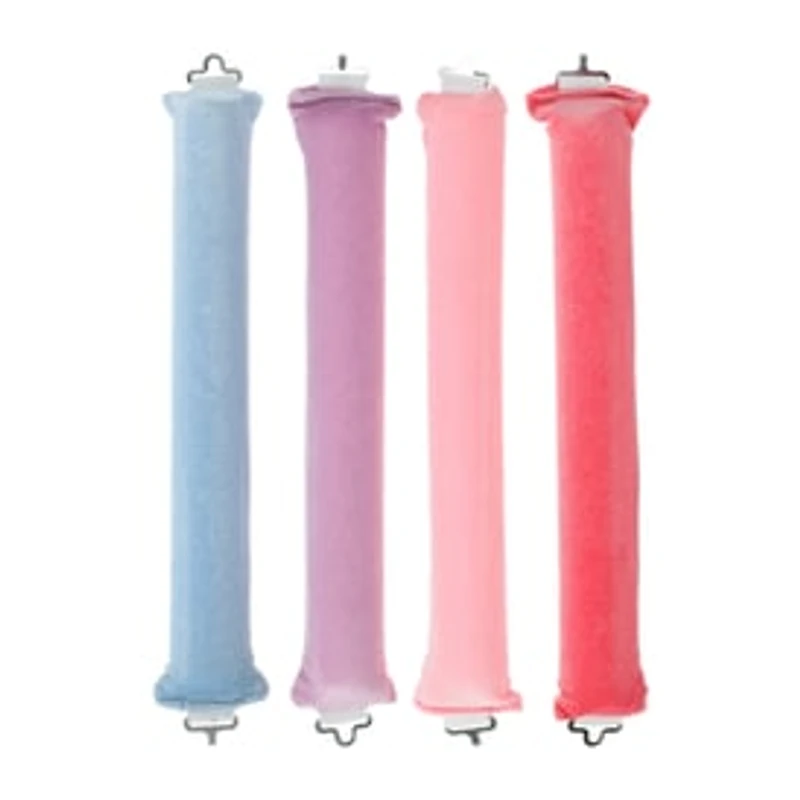 Hairology® Jumbo Heatless Hair Curlers 4-Pack