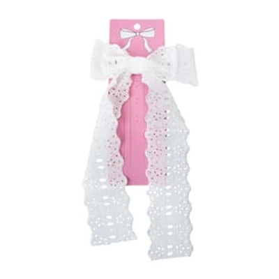 White Oversized Bow