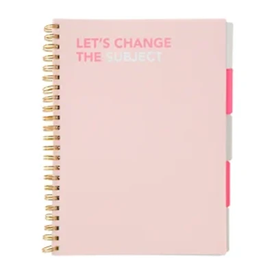 Large Tab Notebook