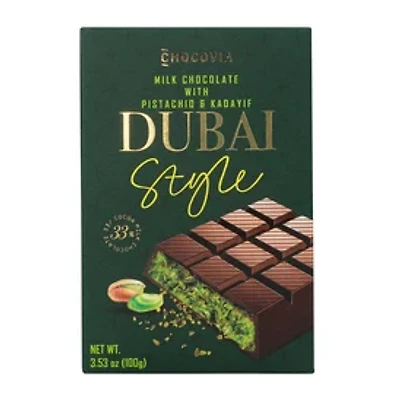 Chocovia Dubai Style Milk Chocolate 3.53oz