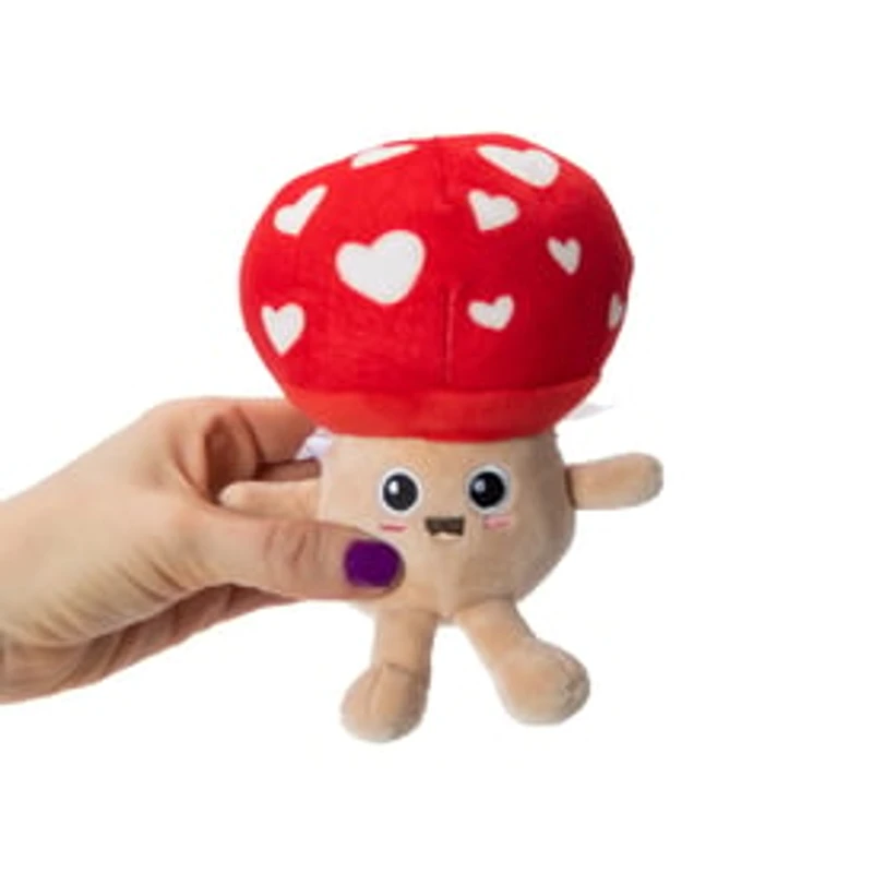 Mushroom Plush Gummy Hearts Gift Set