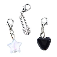 Novelty Removable Jewelry Charms 3-Count