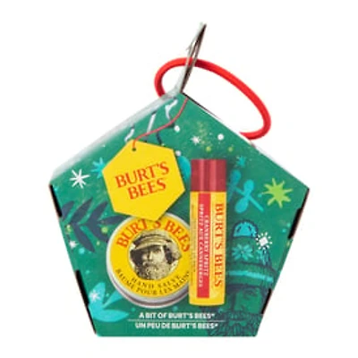 Burt's Bees Cranberry Spritz Lip Balm and Hand Salve Gift Set