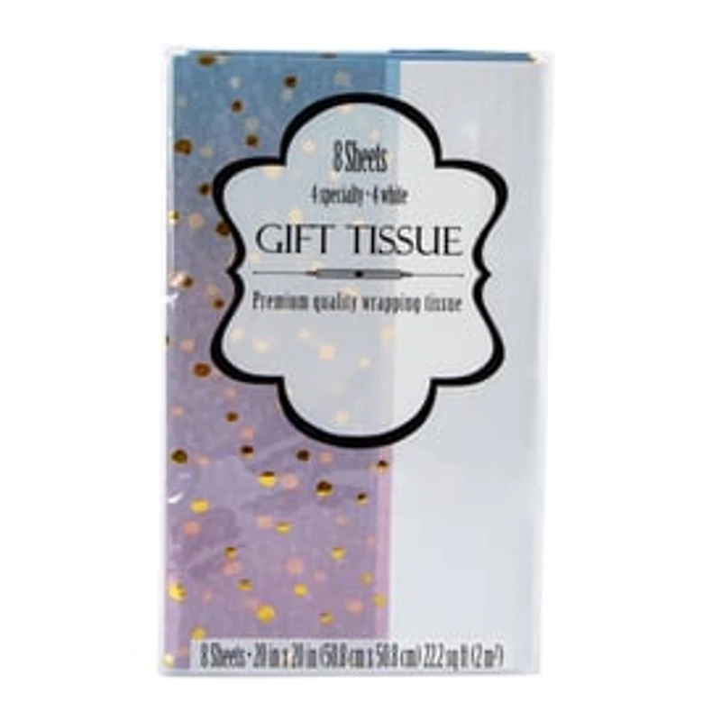 Sparkle Ombre Gift Wrapping Tissue Paper 8-Count