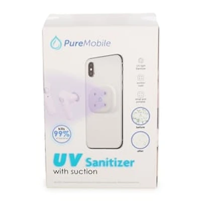 Uv Light Sanitizer w/ Suction For Smartphones