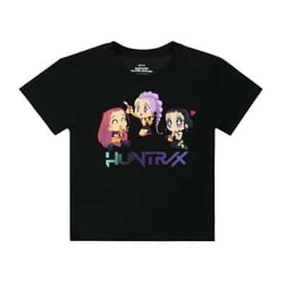 Kids Netflix KPop Demon Hunter Huntrix Graphic Tee