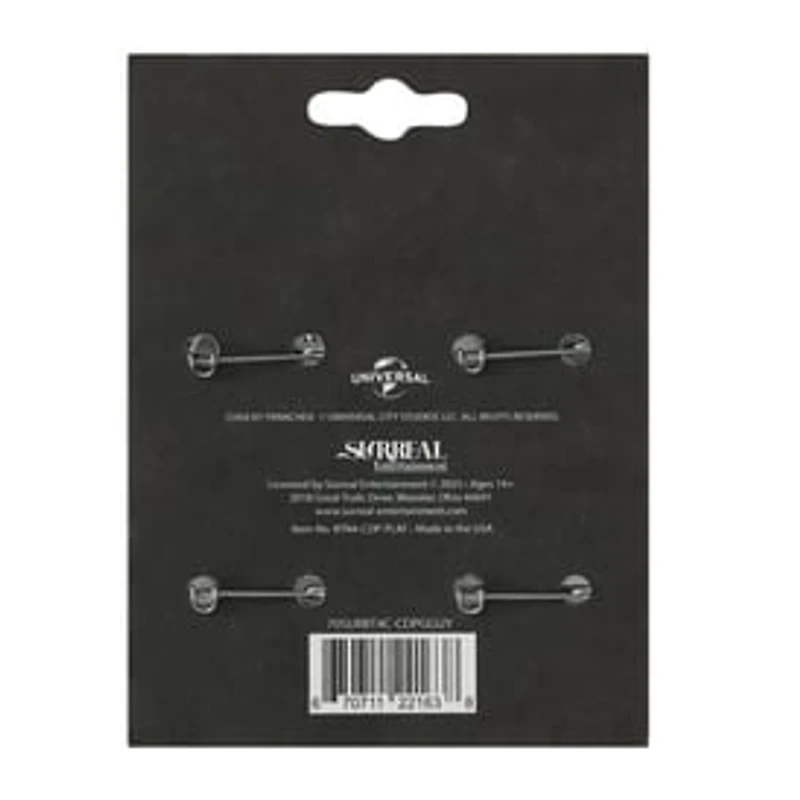 Licensed Buttons 4-Pack