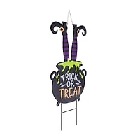 Halloween Trick Or Treat Metal Stake
