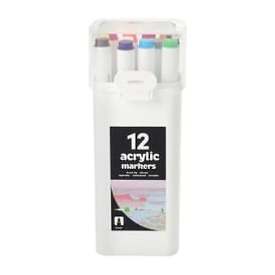 Acrylic Markers 12-Pack