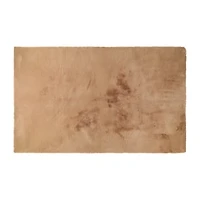 Rabbit Faux Fur Area Rug 3ft x 5ft