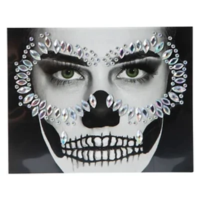 Halloween Costume Stick-On Face Gems