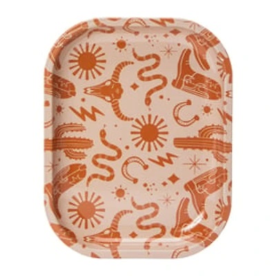 Printed Decorative Tray 7.1in x 5.5in