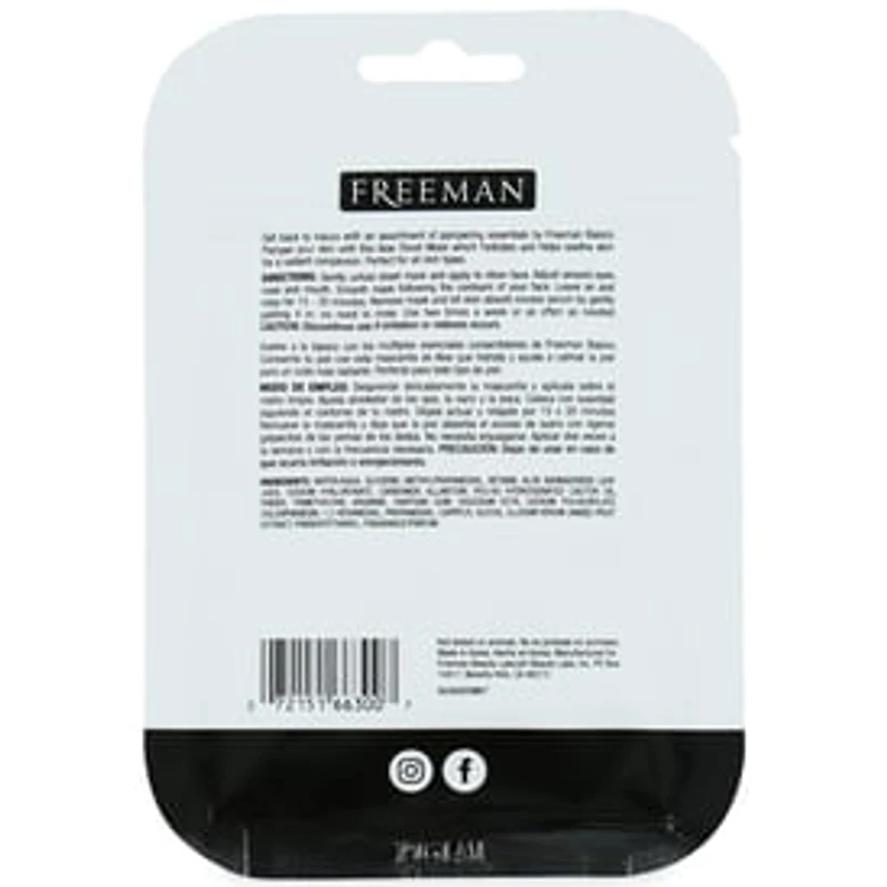 Freeman® Basics Hydrating Aloe Sheet Masks 2-Pack