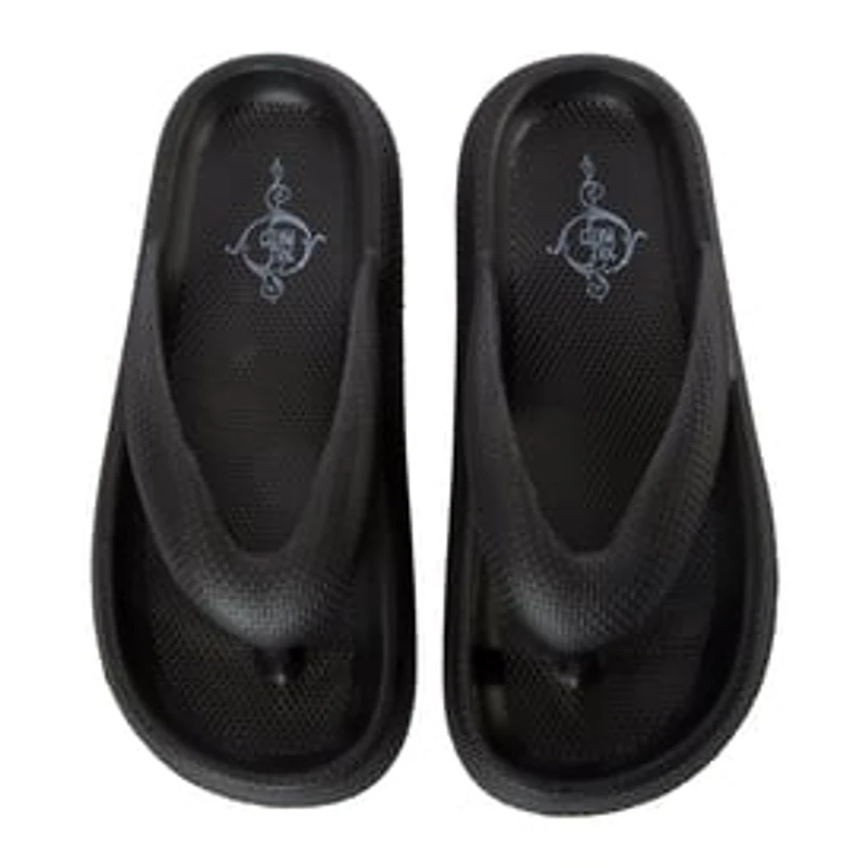 Ladies Puff Sole Flip Flops