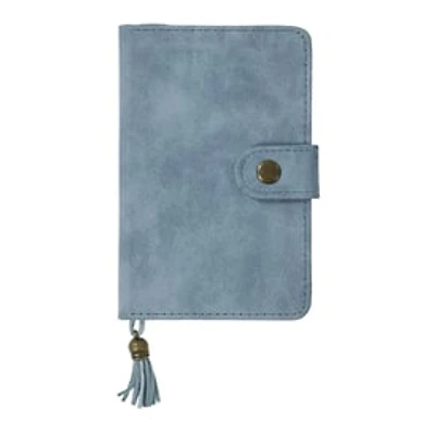 Mini Suede Journal With Clasp 7.5in
