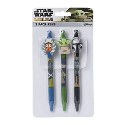 Star Wars The Mandalorian Pens 3-Count