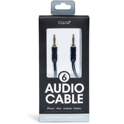 6ft Heavy Duty 3.5Mm Audio Cable