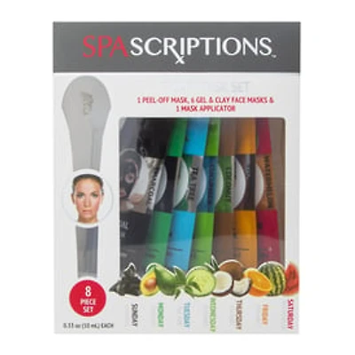 Spascriptions™ 7-Day Mask Set & Applicator 8-Pieces
