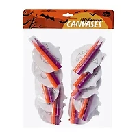 Halloween Canvases 12-Pack