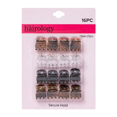 Style Hairology Claw Clips 16-Pack