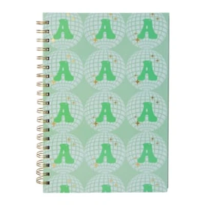 Monogram Disco Ball Journal