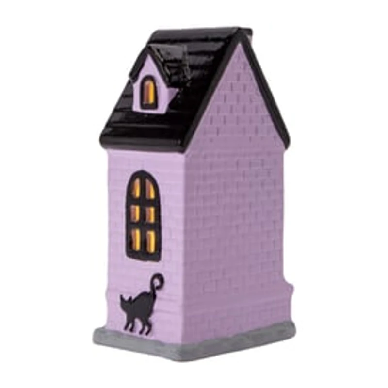 Halloween LED Ceramic House