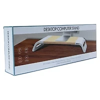 Desktop Computer Monitor Stand With Charging Ports 21in x 7.6in