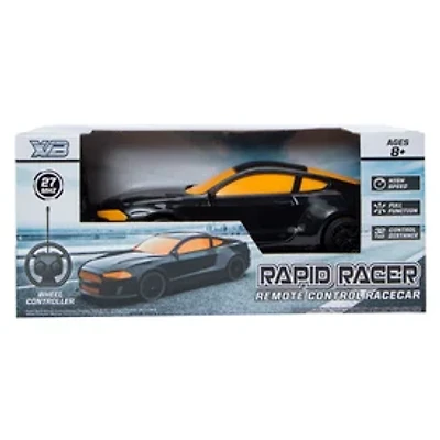 Rc Racecar Toy With Steering Wheel Remote Control, 1:24 Scale