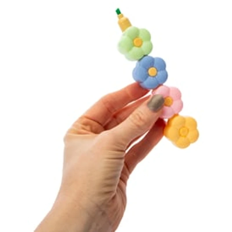 Stackable Flower Highlighters 4-Count