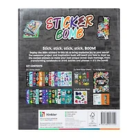 Kaleidoscope Sticker Bomb With 500+ Stickers & Book