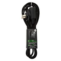 Tangle-Free Extension Cord With Angled Plug 6ft