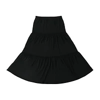 Juniors Tiered Maxi Skirt